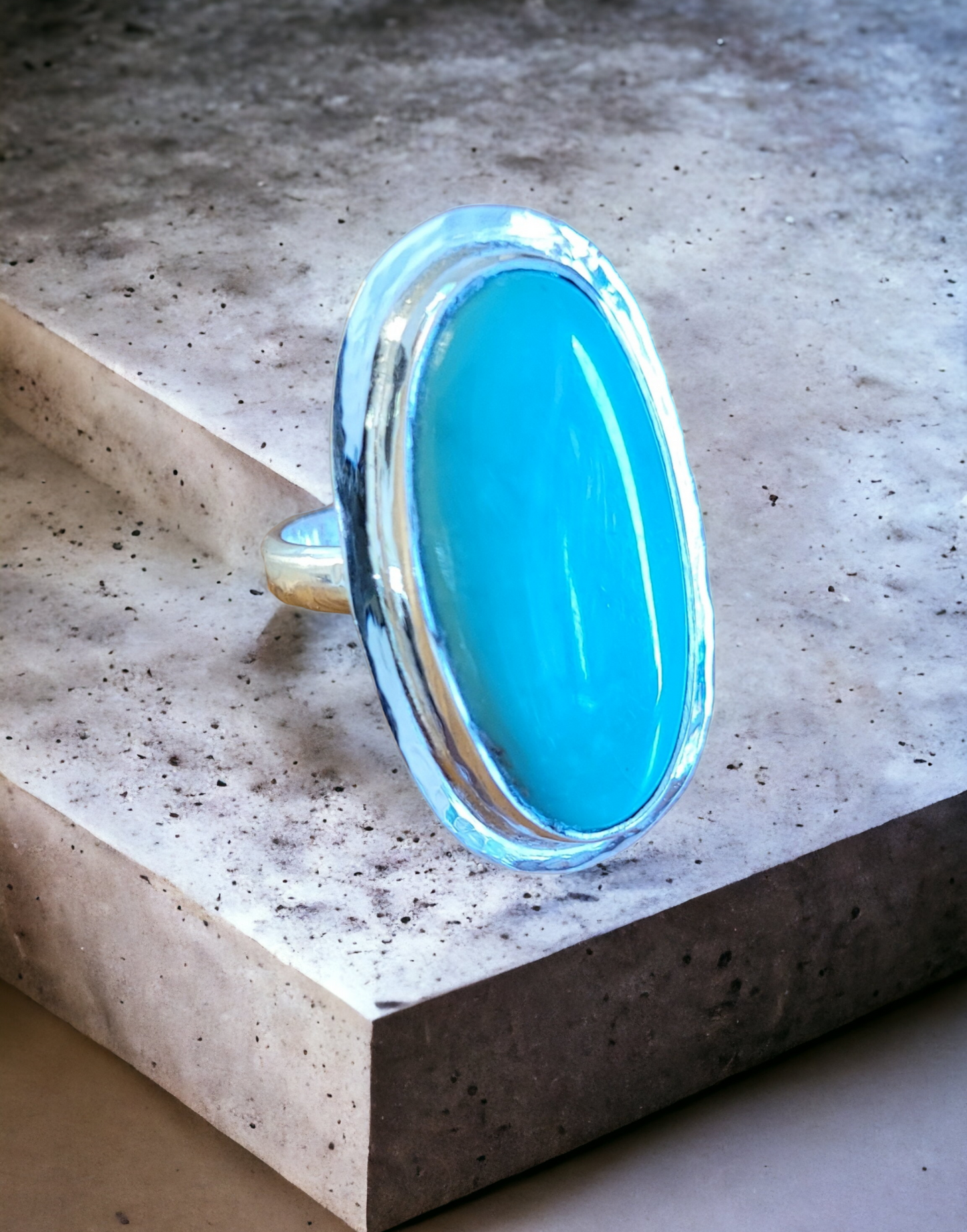 Kingman Turquoise Ring